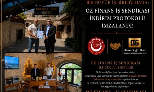 GÖREME DEMİRCİOĞLU GRUP BÜNYESİNDE BULUNAN OTEL VE BAĞLI ŞİRKETLERLE ÜYELERİMİZE ÖZEL İNDİRİM